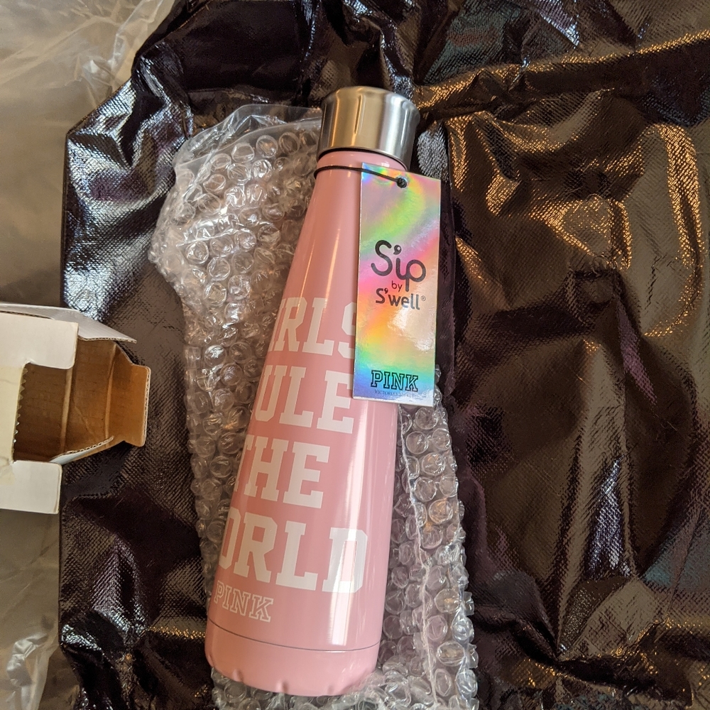 PINK Stainless Bottle/Tote - Picture 1 of 12